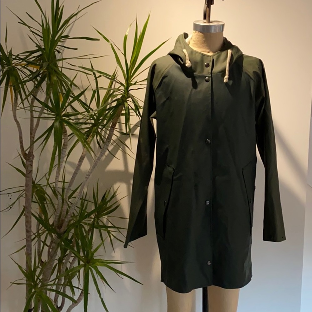 Two Toned Elka raincoat